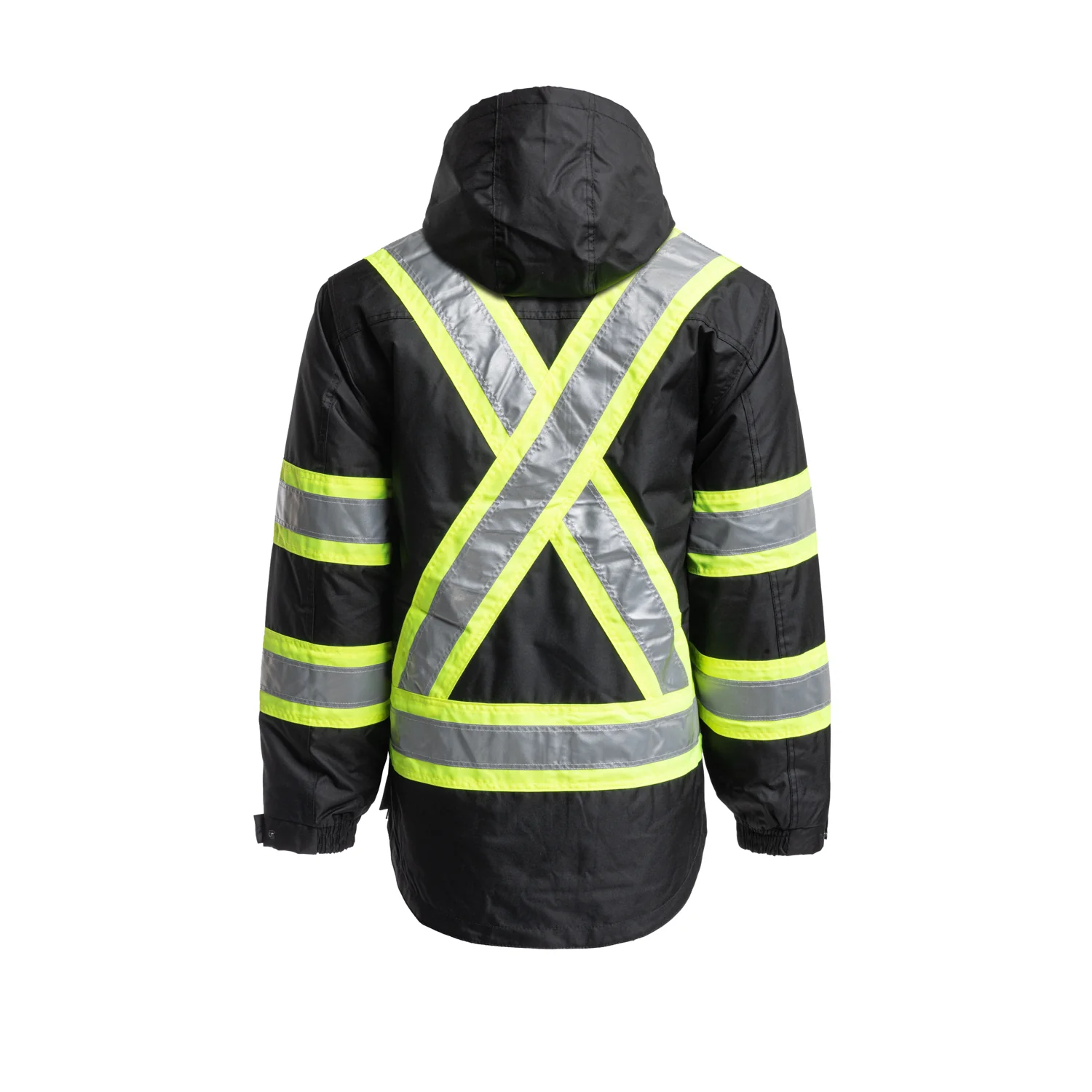 5-in-1 Hi-Vis Black Jacket -  S426HVB - Image 4