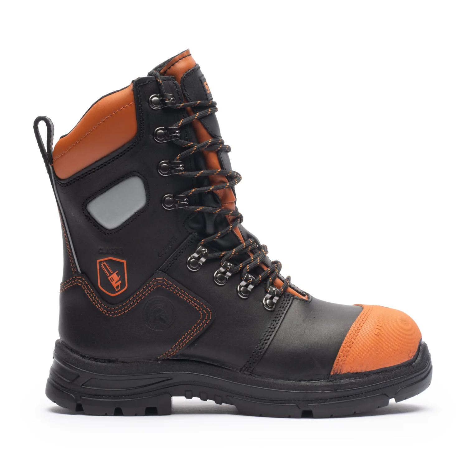 Battler Unisex 8" Composite Toe Chainsaw Safety Work Boots S24005 - Image 2