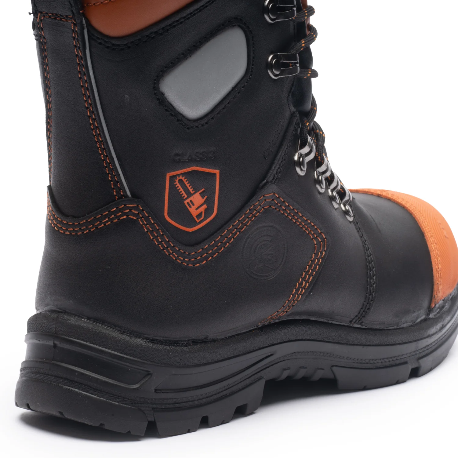 Battler Unisex 8" Composite Toe Chainsaw Safety Work Boots S24005 - Image 3