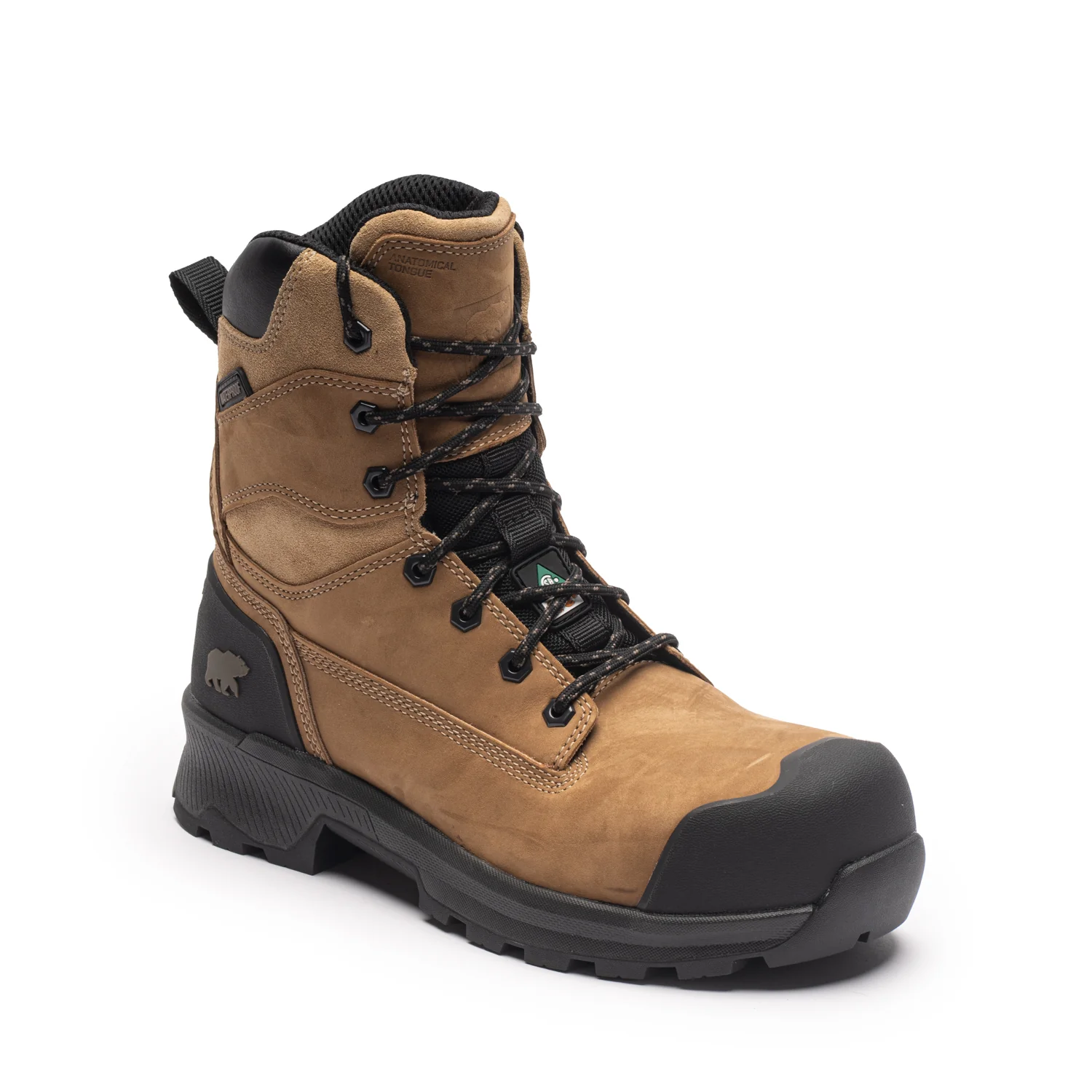 Berg Men's Waterproof 8" Composite Toe Work Boots 1014TP