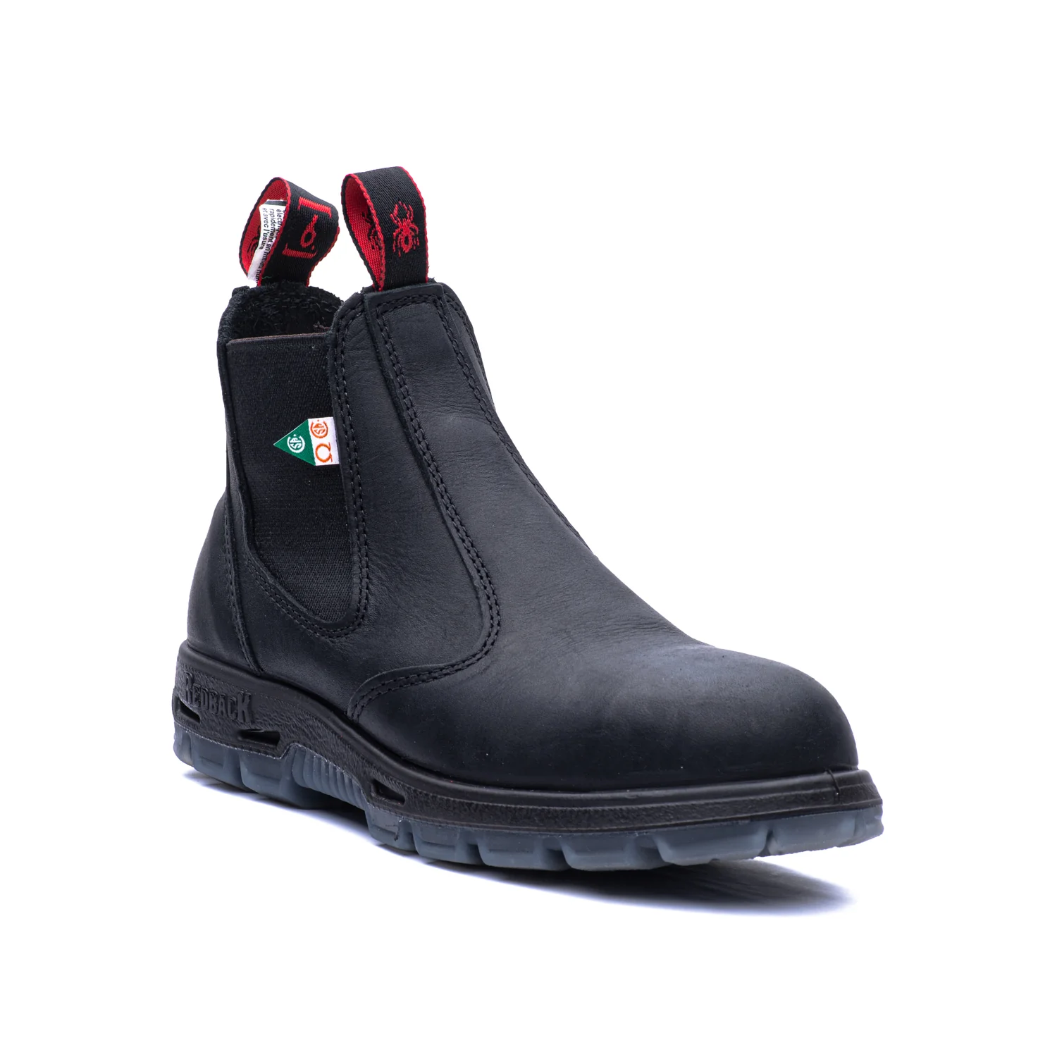 Bobcat 6" Steel Toe Leather Work Boots PSBBK