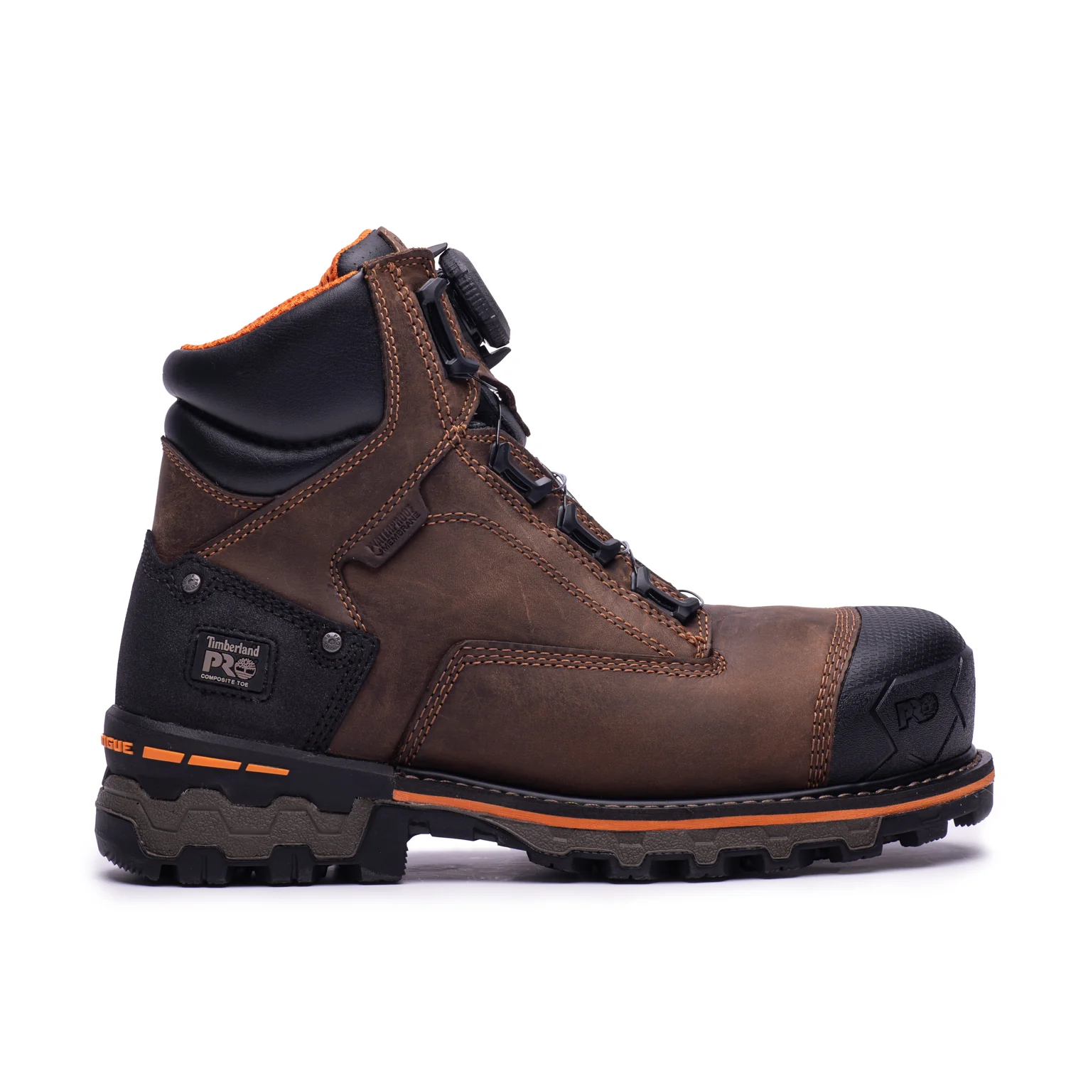 Timberland PRO Men's Boondock BOA 6" Composite Toe Waterproof Safety Work Boots, A66KY - Image 2