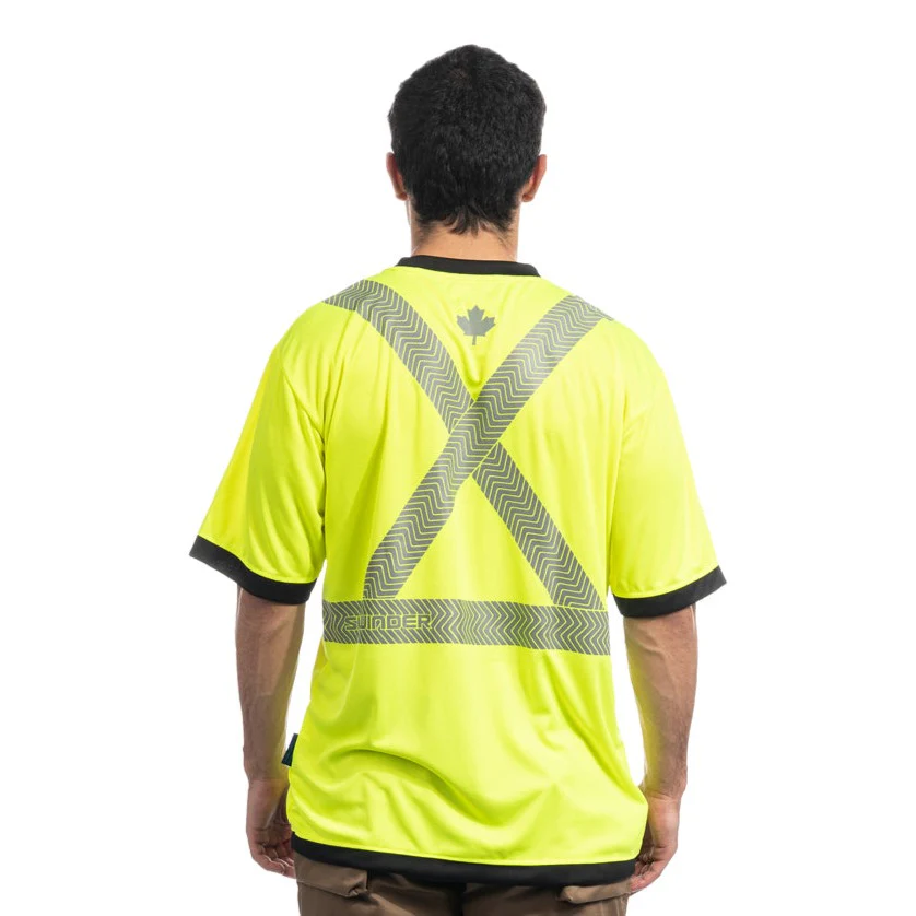 StretchLite Safety Hi-Vis Green T-Shirt - TS-991 BUY 3, SAVE $10 - Image 3
