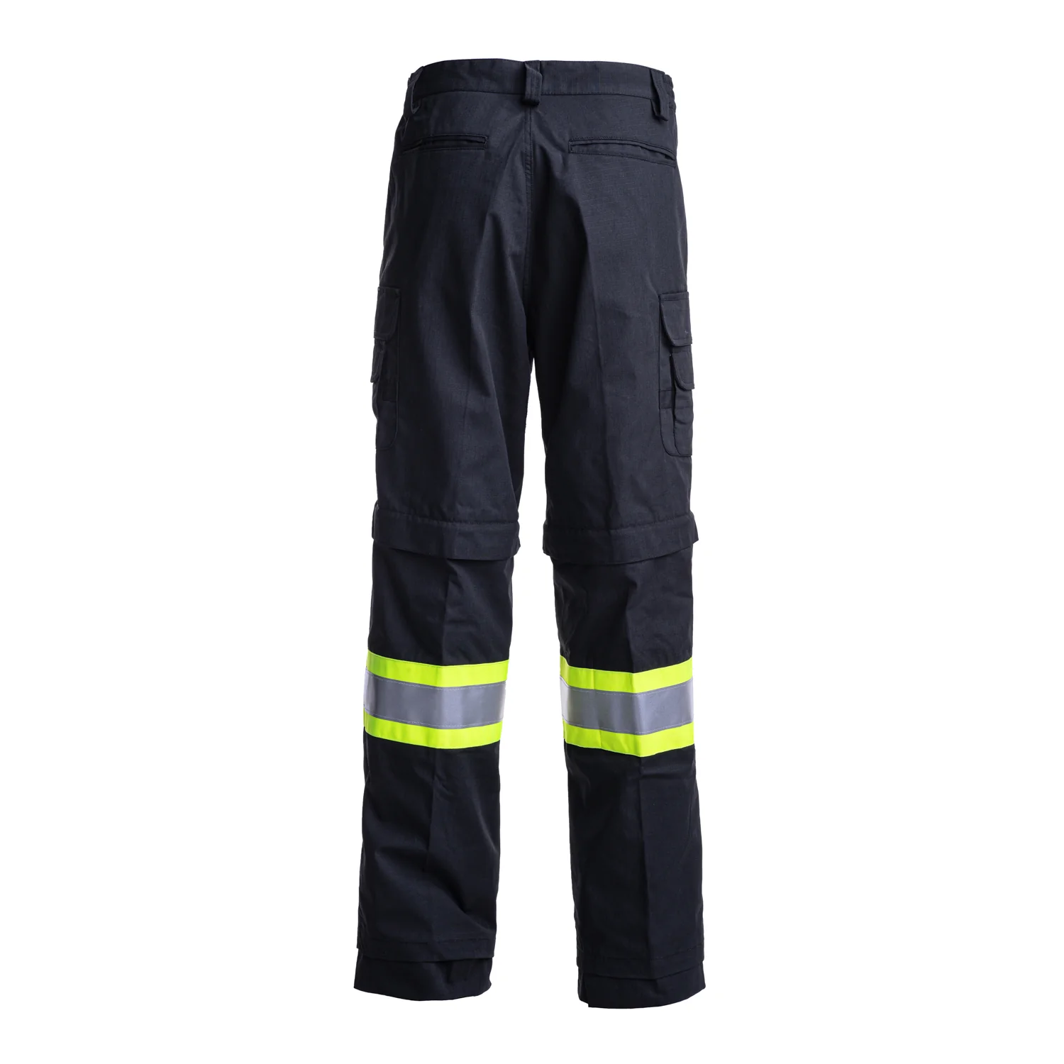 Hi-Vis Black Ventilated Work Pants - CW2BLK - Image 2