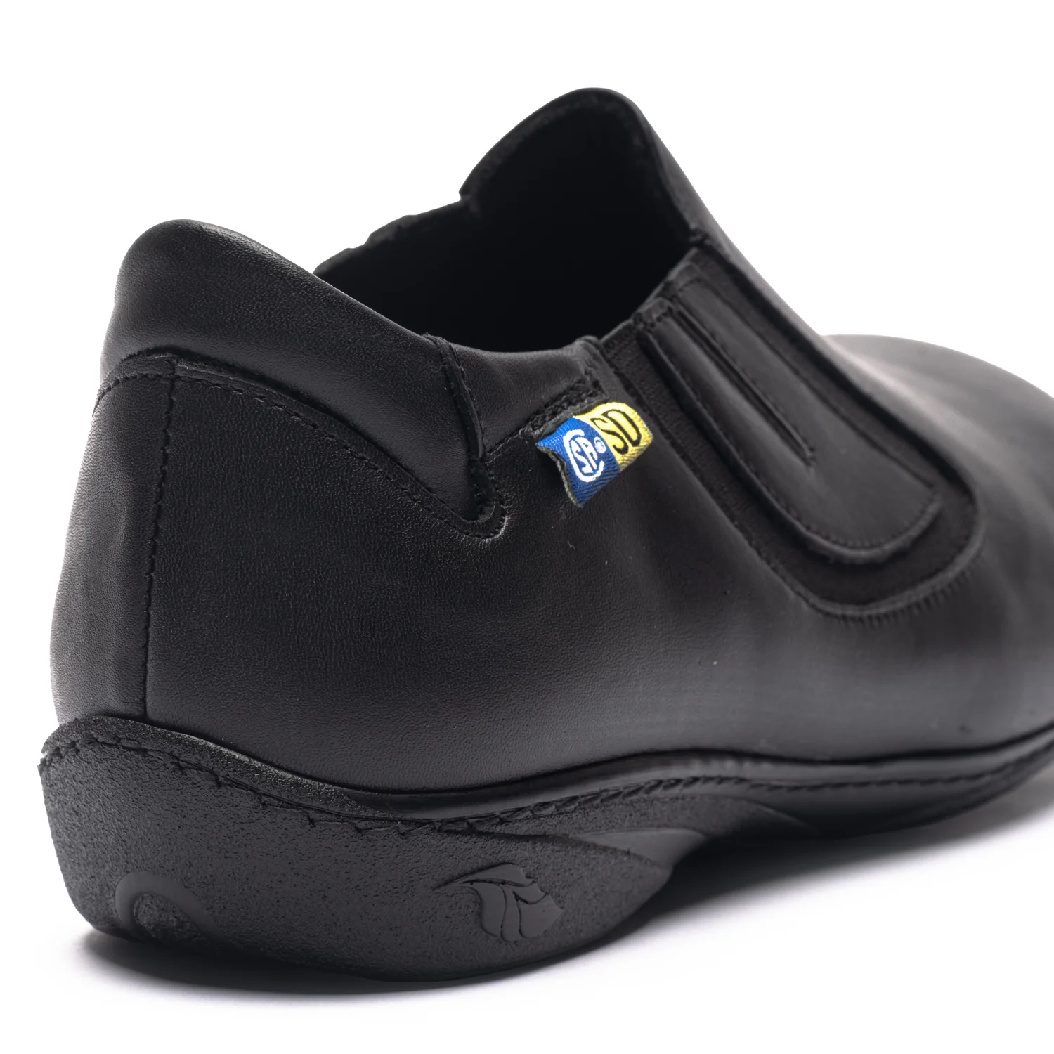 Ella Wide Women's Steel Toe Leather Safety Shoes 130100 - Image 2