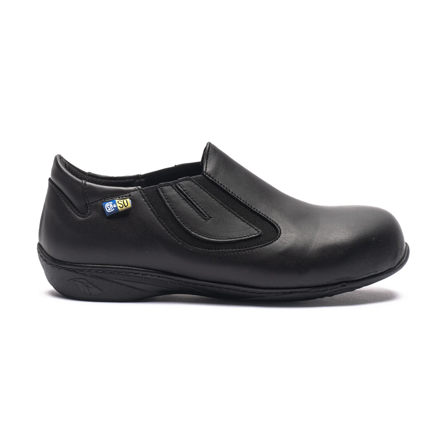 Ella Wide Women's Steel Toe Leather Safety Shoes 130100 - Image 3