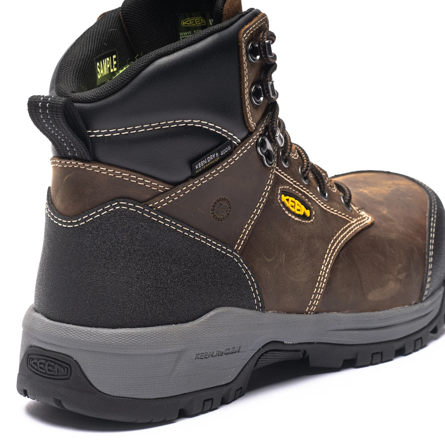 Evanston Insulated Men's 6" Composite Toe Work Boots 1031301 - Image 3