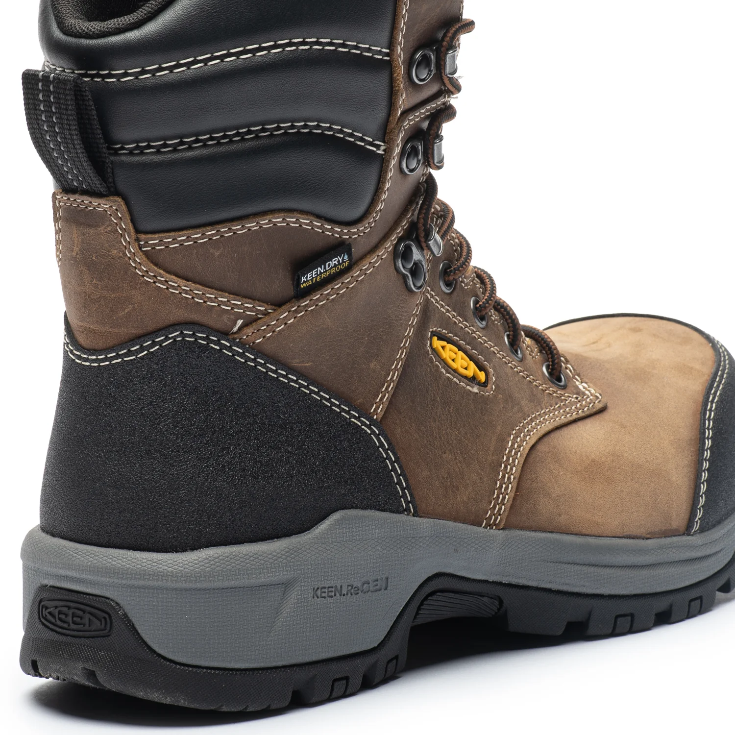 Evanston Men's 8" Waterproof Composite Toe Work Boots 1029670 - Image 4