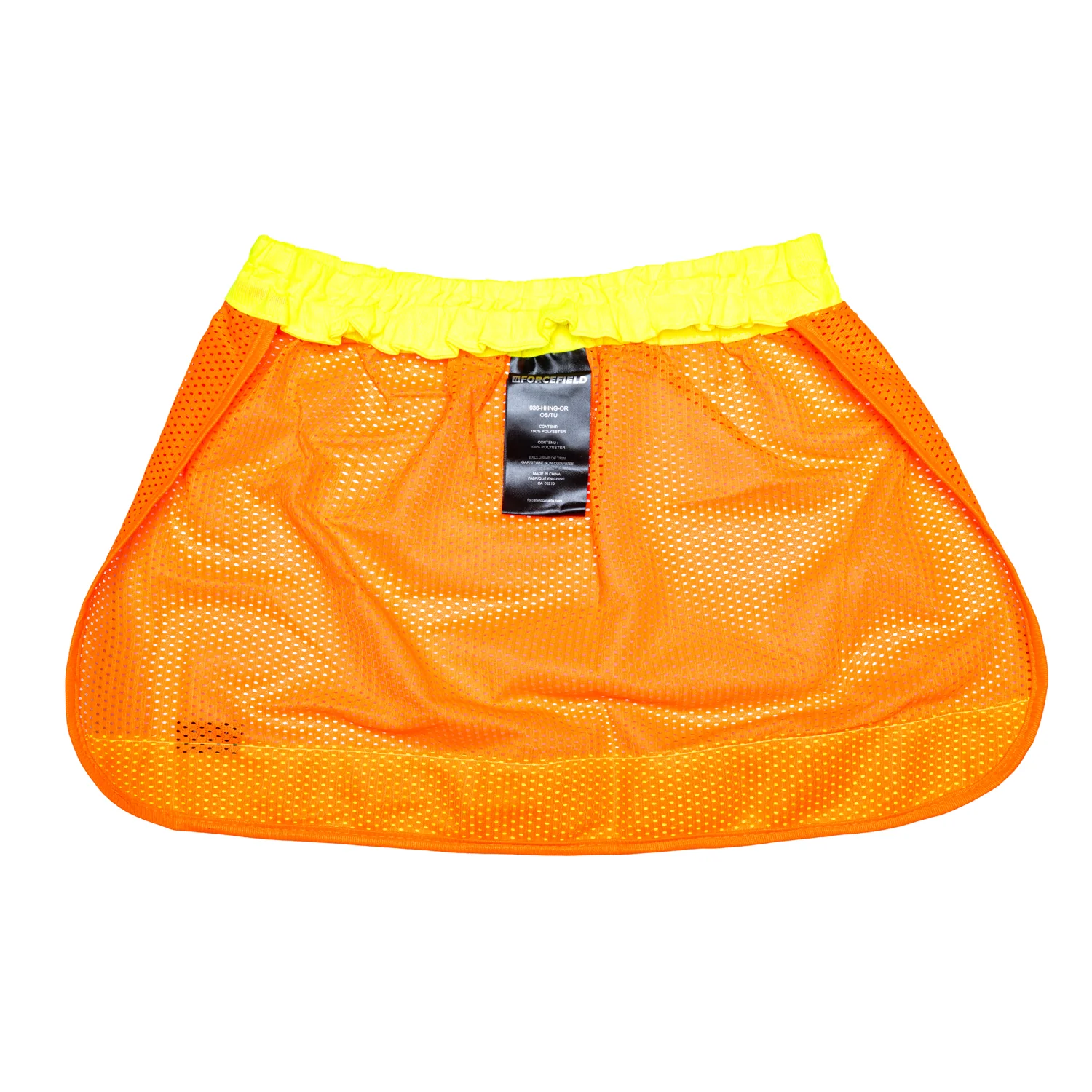 Hi-Vis Orange Reflective Mesh Hard Hat Sun Shade Neck Shield - HHNG-OR - Image 5