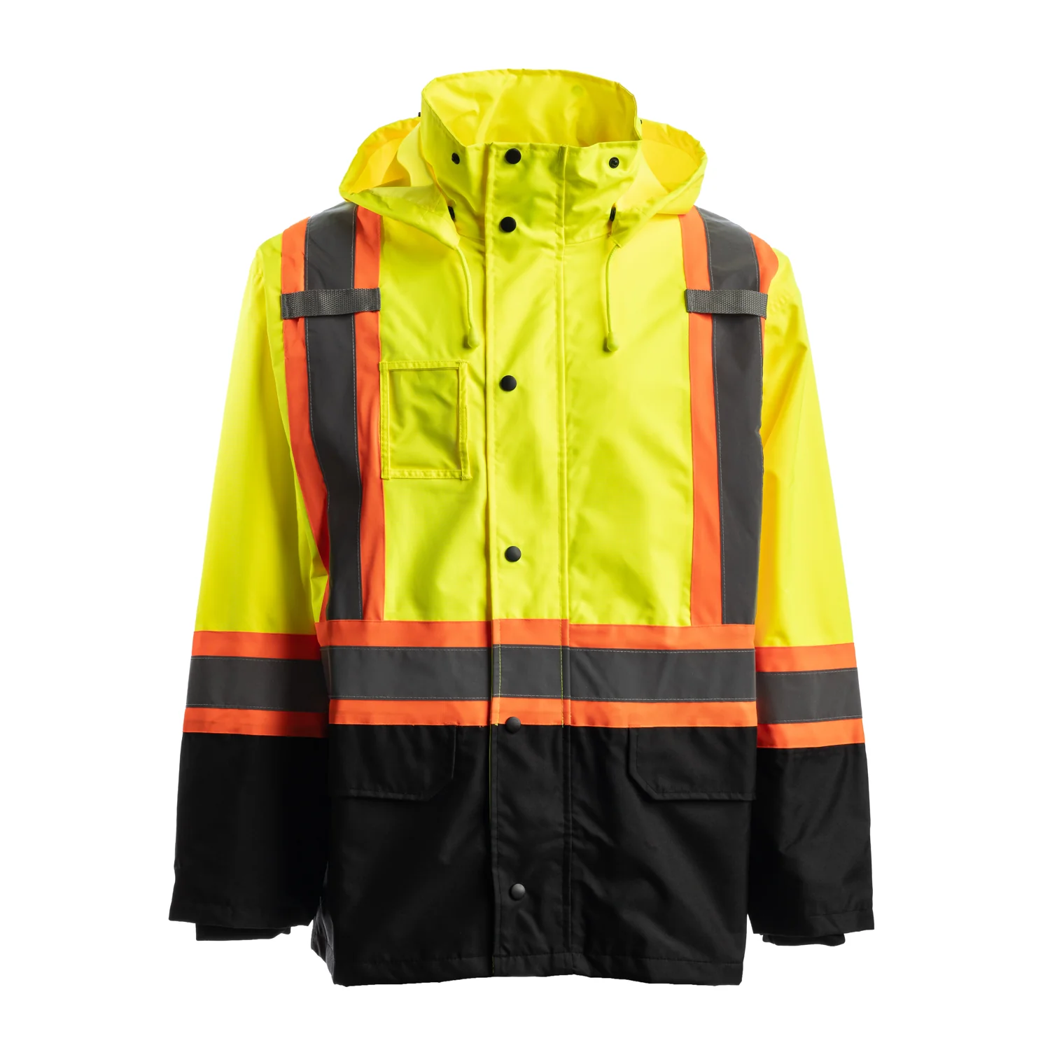 Hi-Vis Green Rain Jacket - RJ90HVG