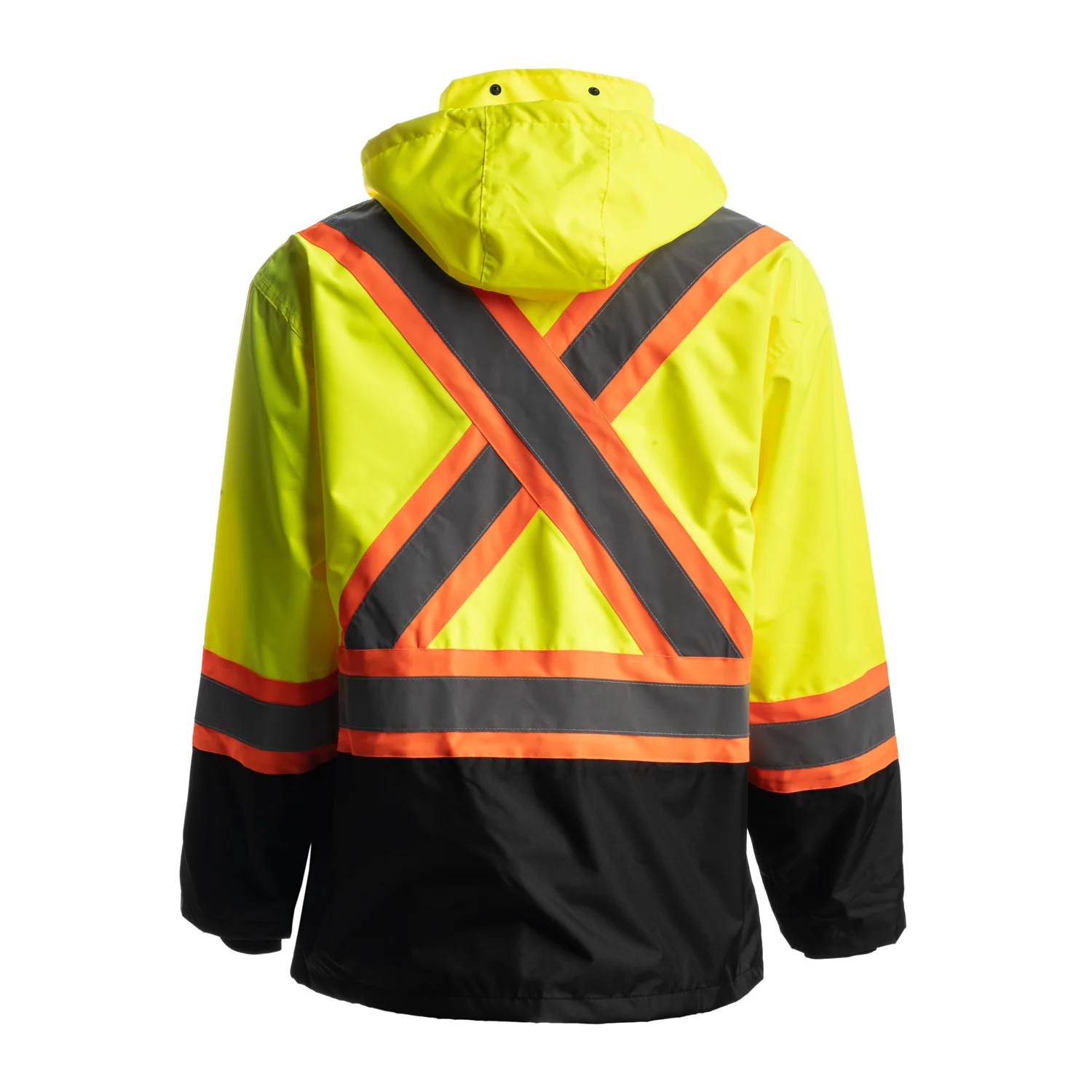 Hi-Vis Green Rain Jacket - RJ90HVG - Image 2