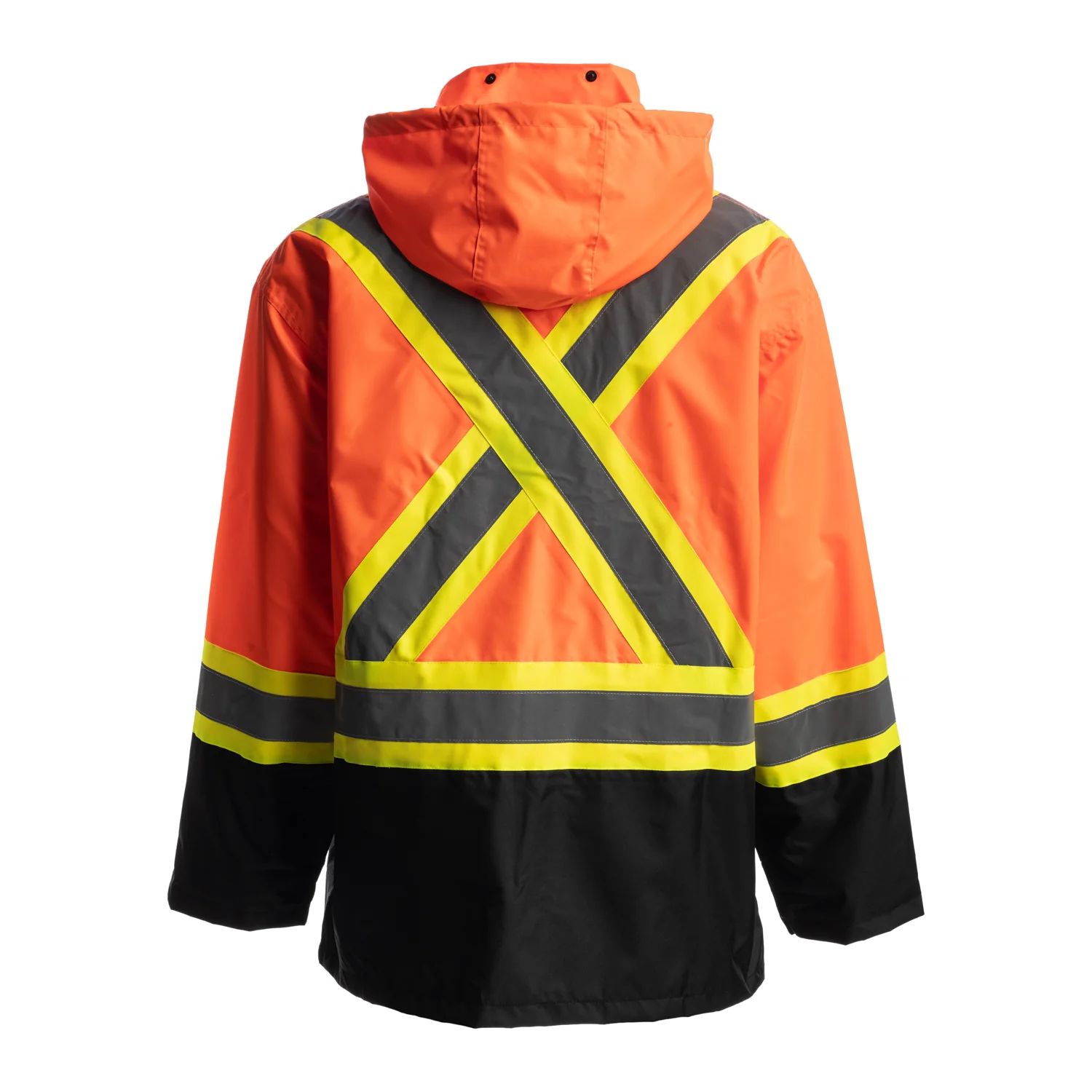 Hi-Vis Orange Rain Jacket - RJ90HVO - Image 2