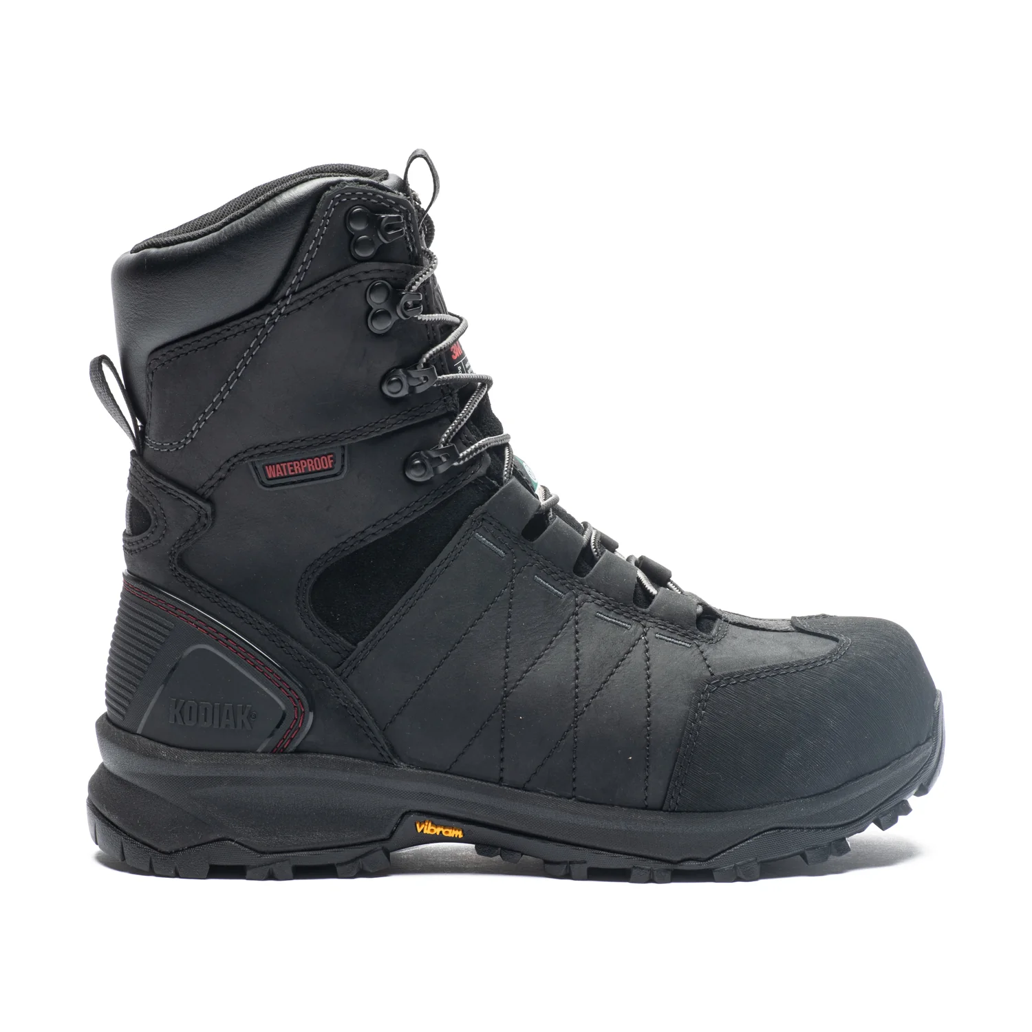Kodiak Ice Conqueror Men's 8" Waterproof Composite Toe Work Boots 4TGDBK - Image 2