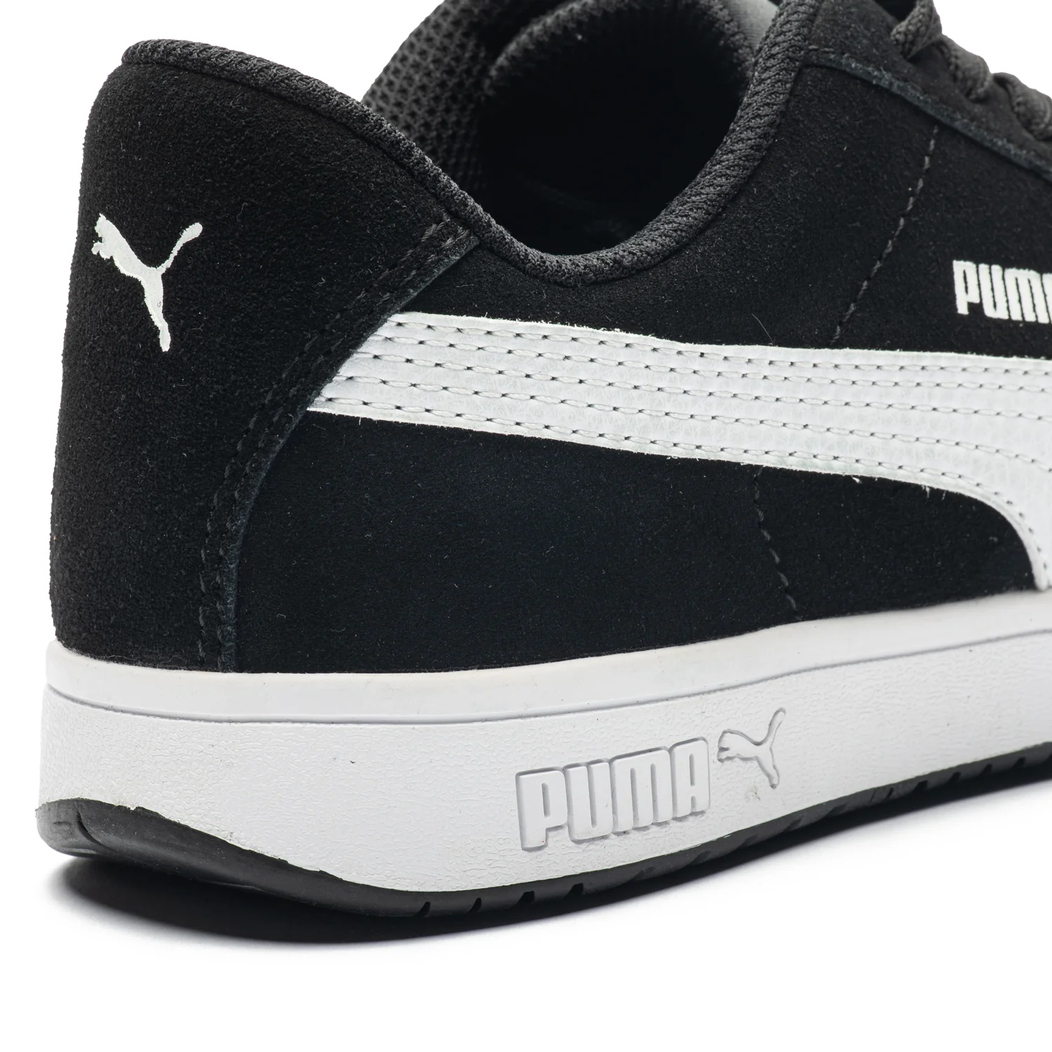 Iconic Suede Black Low Composite Toe Safety Shoes 640013 - Image 3
