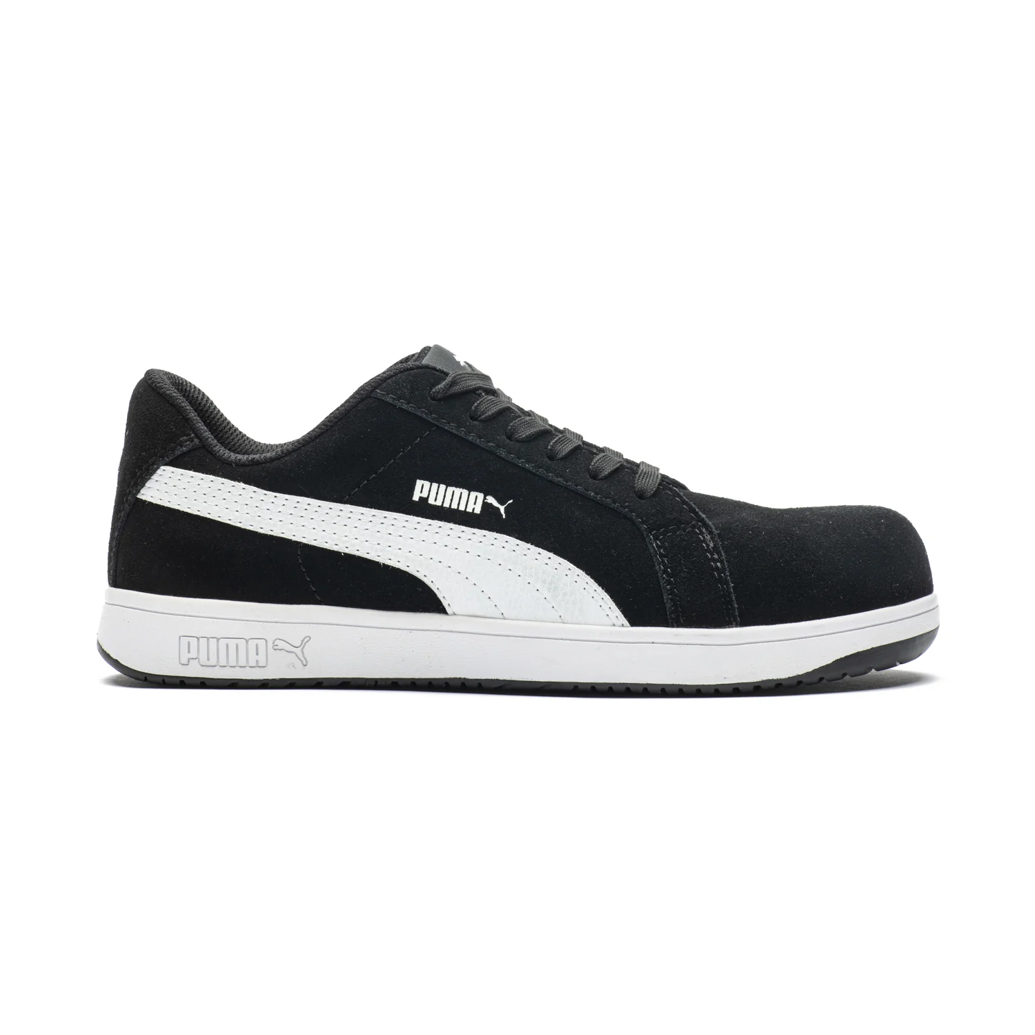 Iconic Suede Black Low Composite Toe Safety Shoes 640013 - Image 4