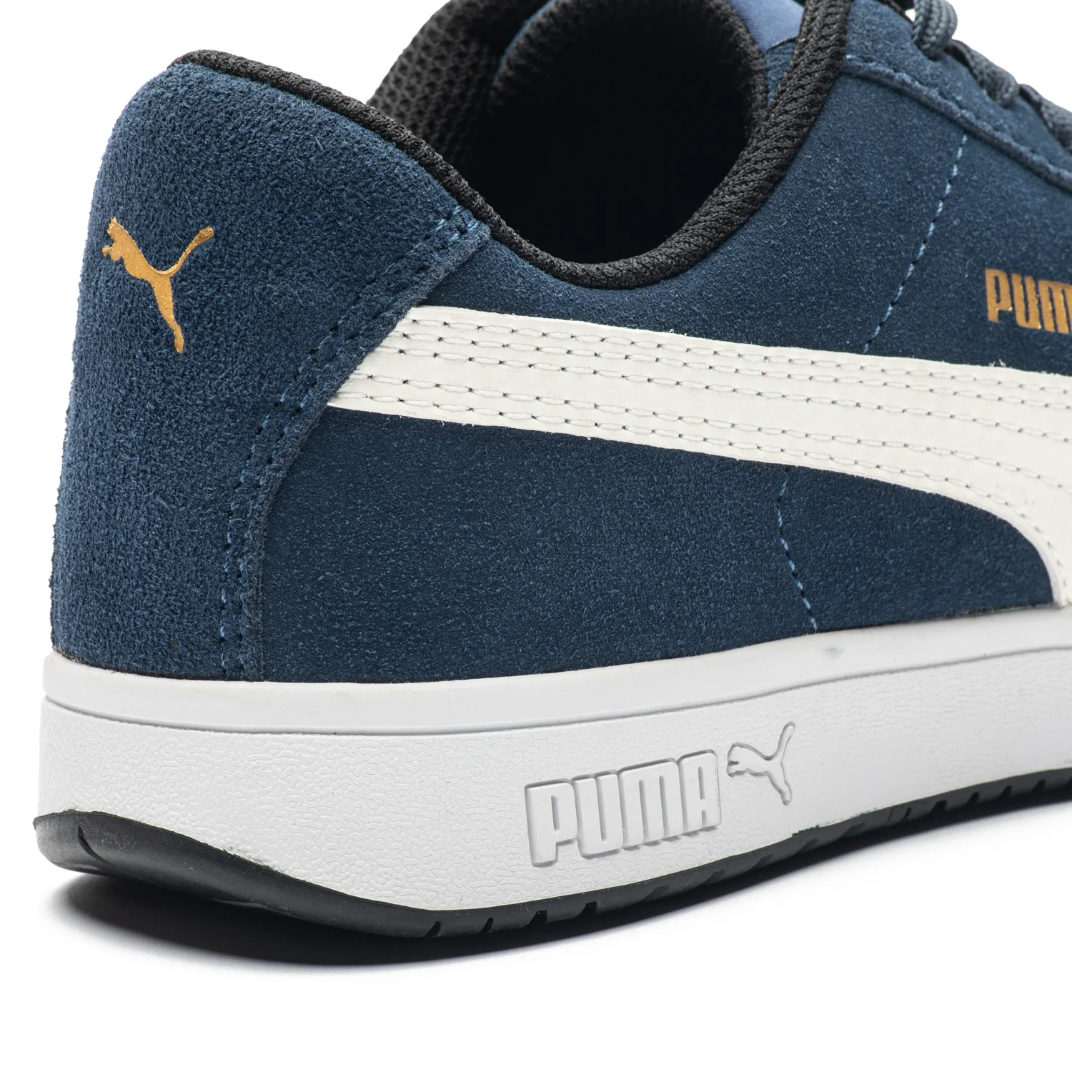 Iconic Suede Navy Low Composite Toe Safety Shoes 640023 - Image 3