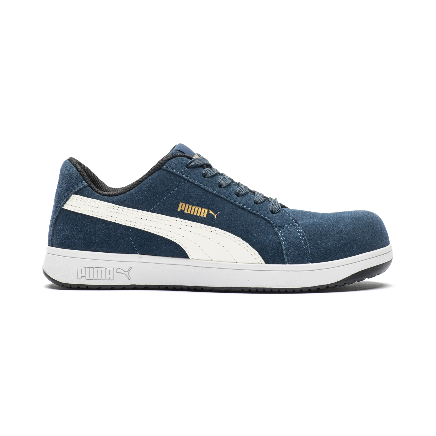 Iconic Suede Navy Low Composite Toe Safety Shoes 640023 - Image 4