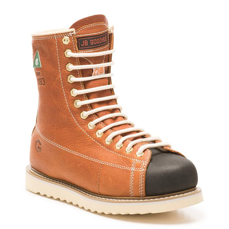 Ironworker 8" Steel Toe Leather Work Boots 801