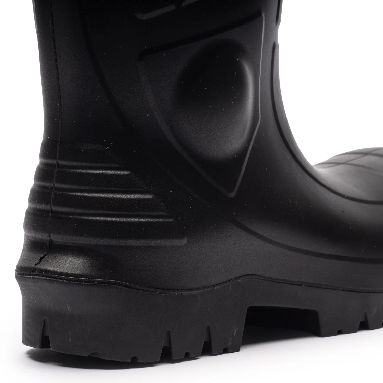 LIGHT Unisex 15" Composite Toe Rubber Work Boots C00090BLK - Image 5