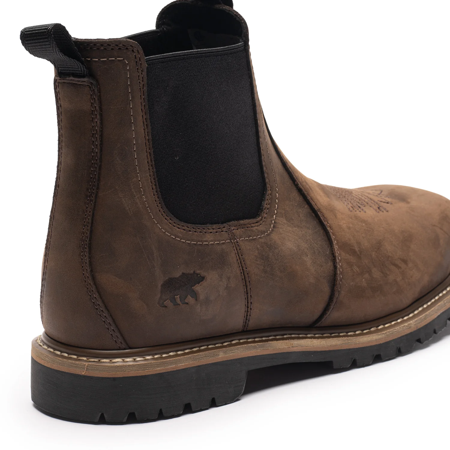 Lundbreck Chelsea Men's 6" Composite Toe Work Boots 1018DB - Image 2