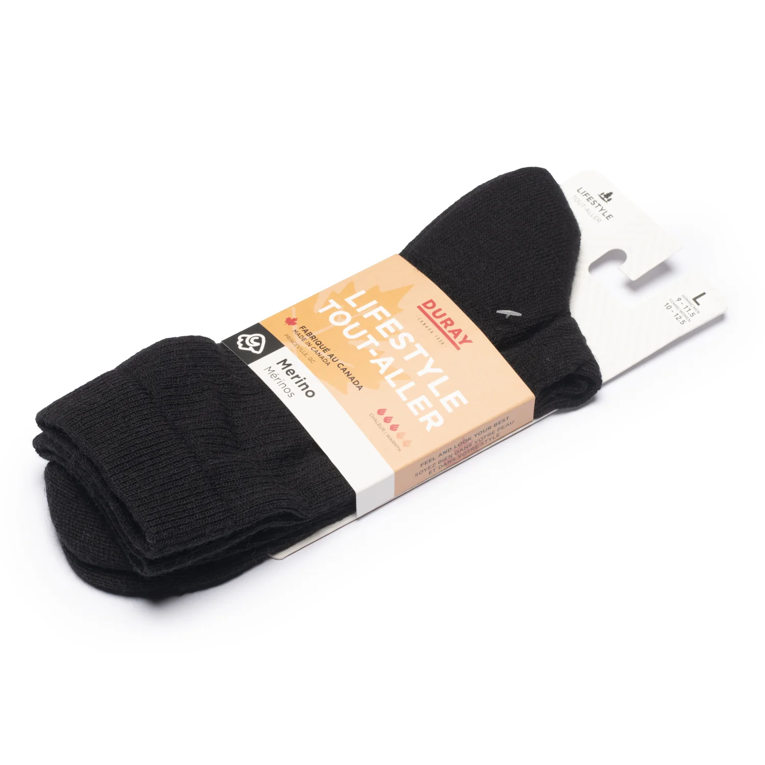Merino Wool Office Socks - S63BLK - Limited Stock - Image 3