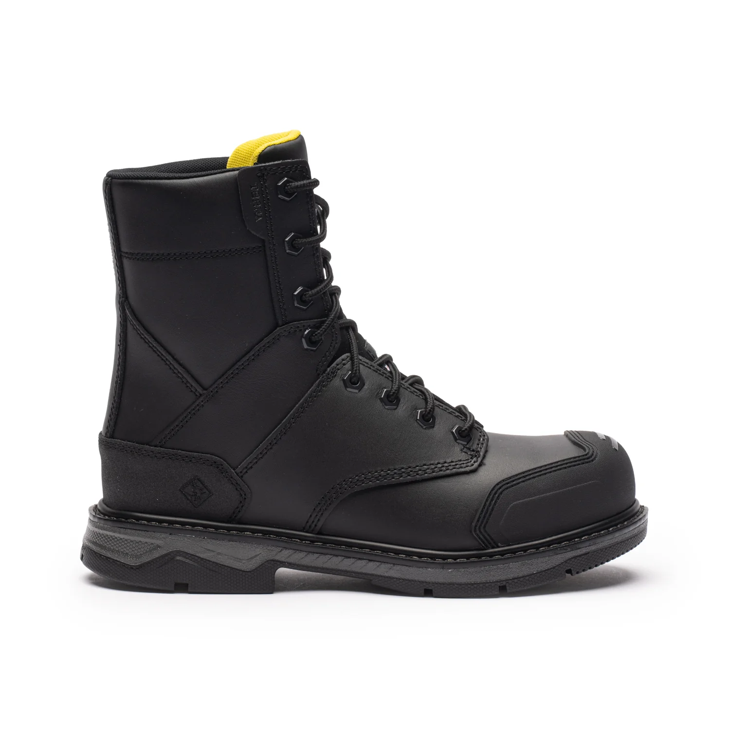Patton Unisex 8" Aluminum Toe Work Boots 4NS5BK - Image 3