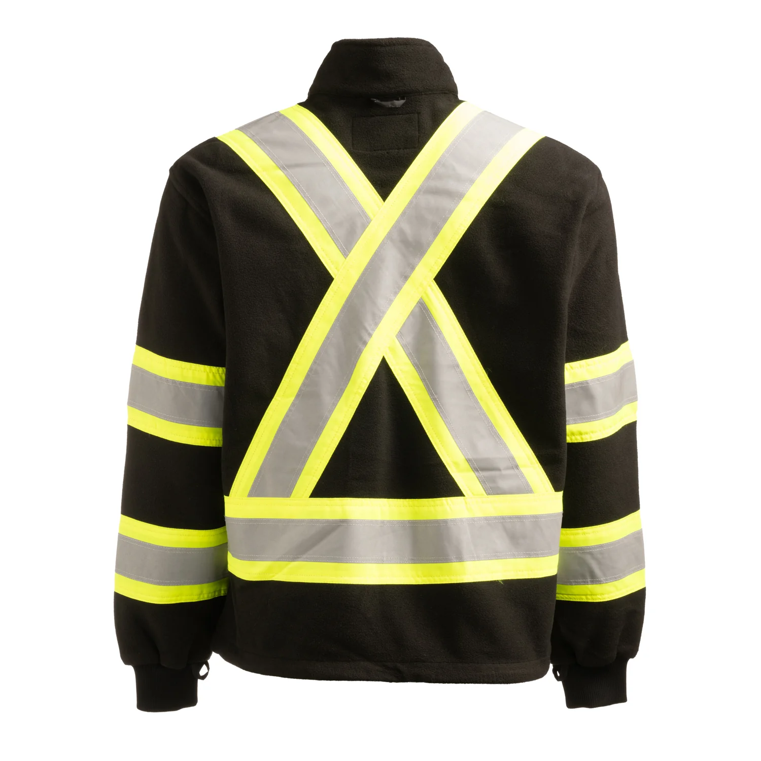 Poly Oxford 3-in-1 Hi-Vis Safety Bomber Jacket - S413HVB - Image 4