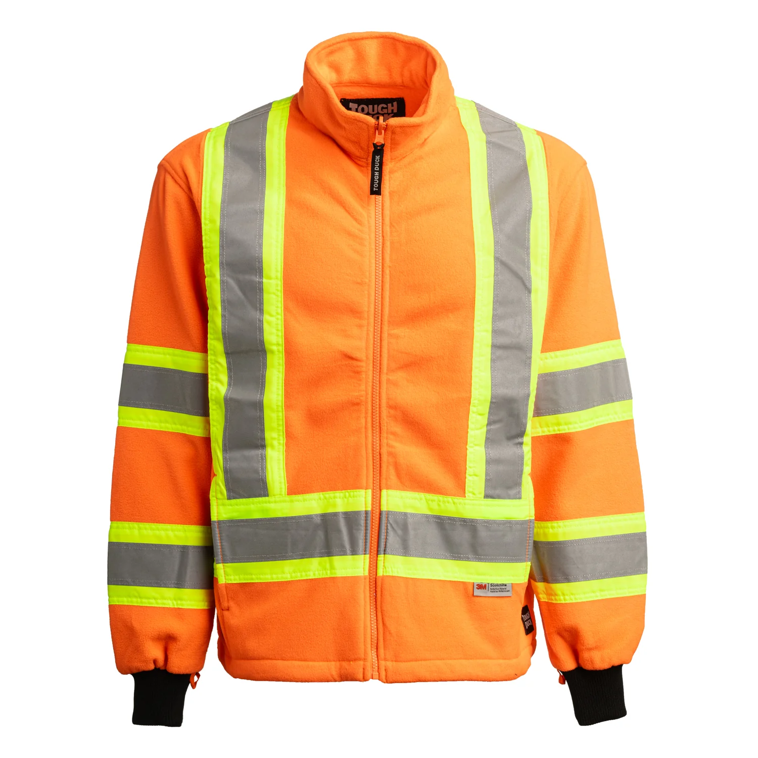 Poly Oxford 3-in-1 Hi-Vis Safety Bomber Jacket - S413HVO - Image 3