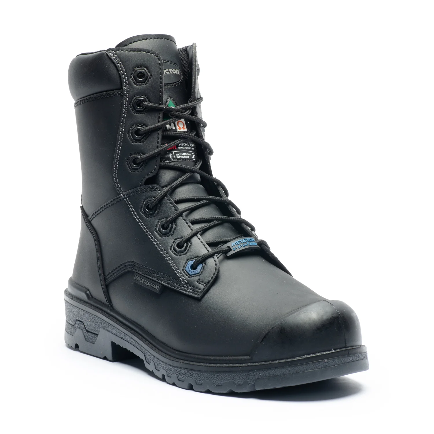 Progum-I-Met Unisex 8" Steel Toe Metguard Work Boots A9272B-11