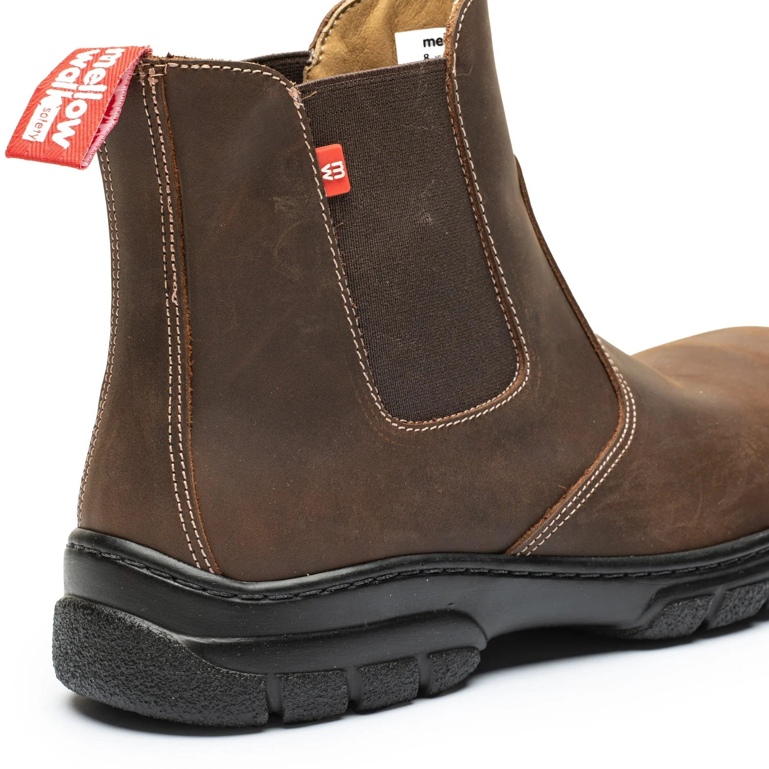 Quentin Men's 6" Composite Toe Work Boots 590239BRN - Image 2