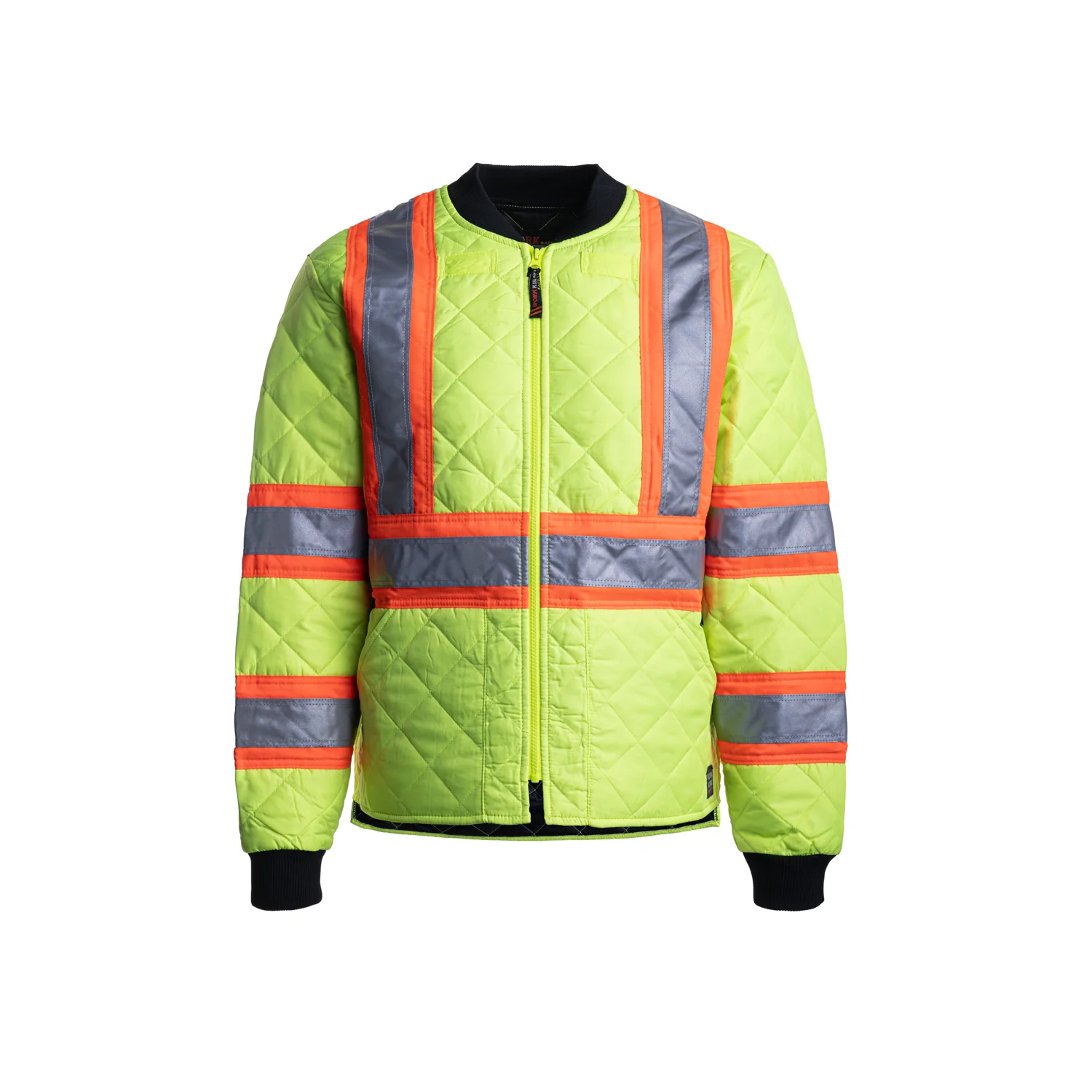 Hi-Vis Green Quilted Jacket - S43211HVG