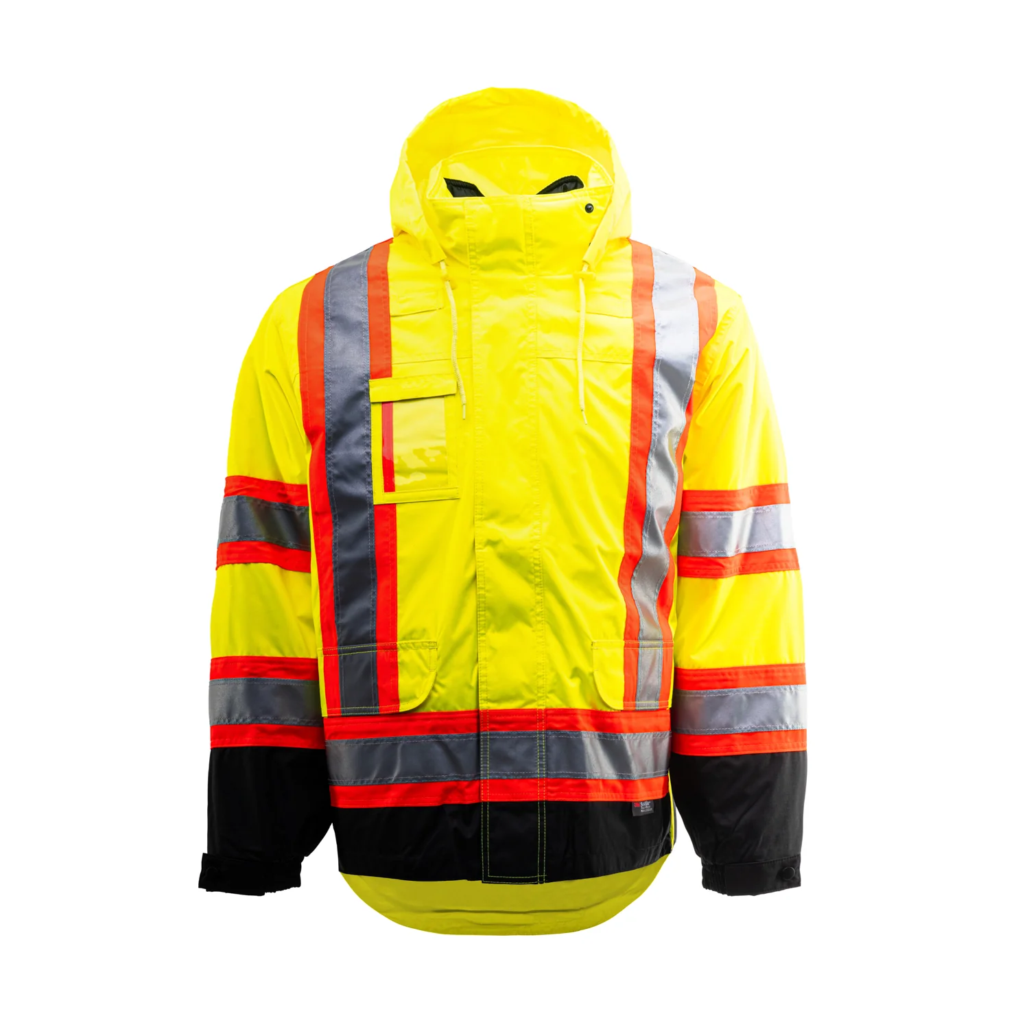 5-in-1 Hi-Vis Green Jacket - S426HVG