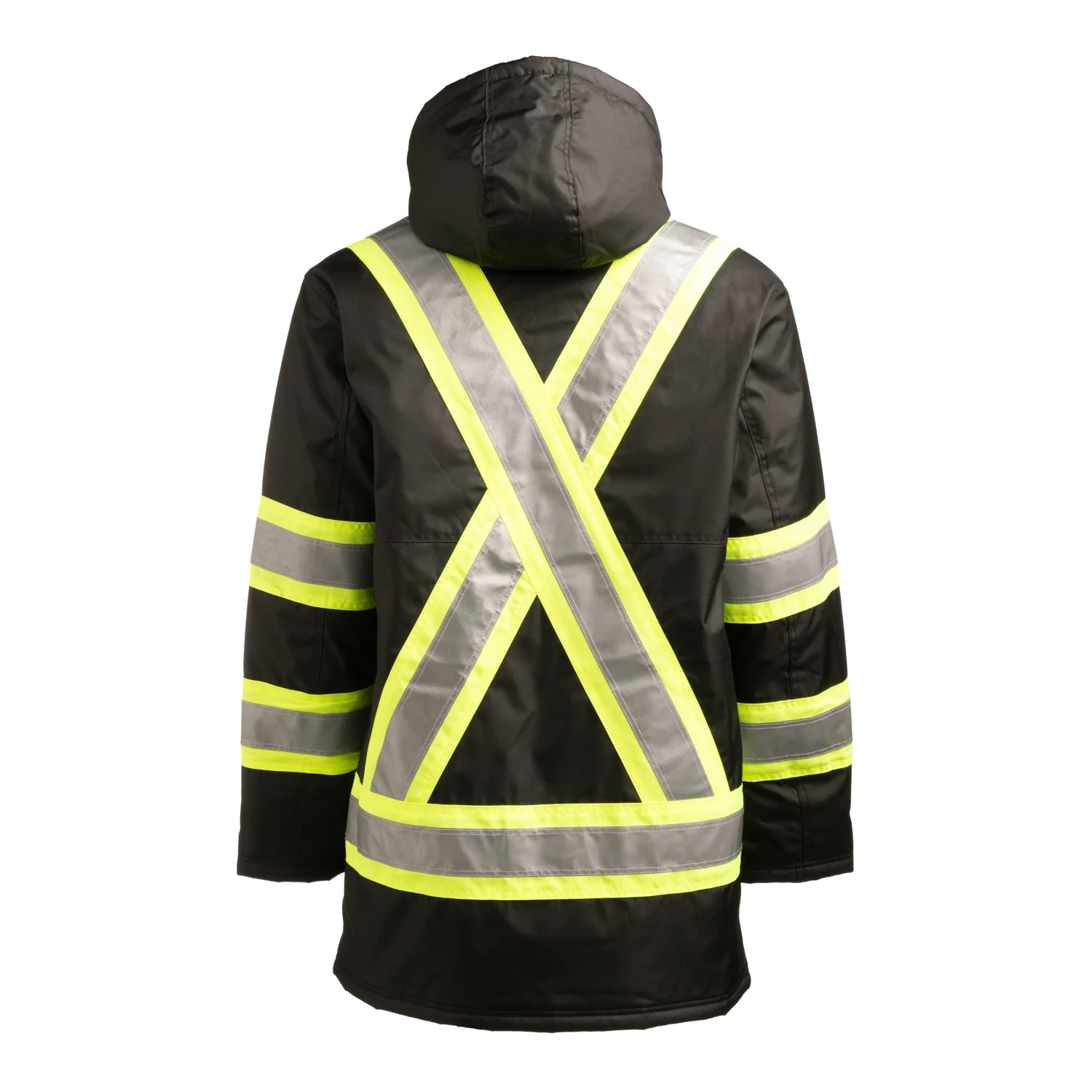 Safety Parka Hi-Vis Black - S17611HVB - Image 2