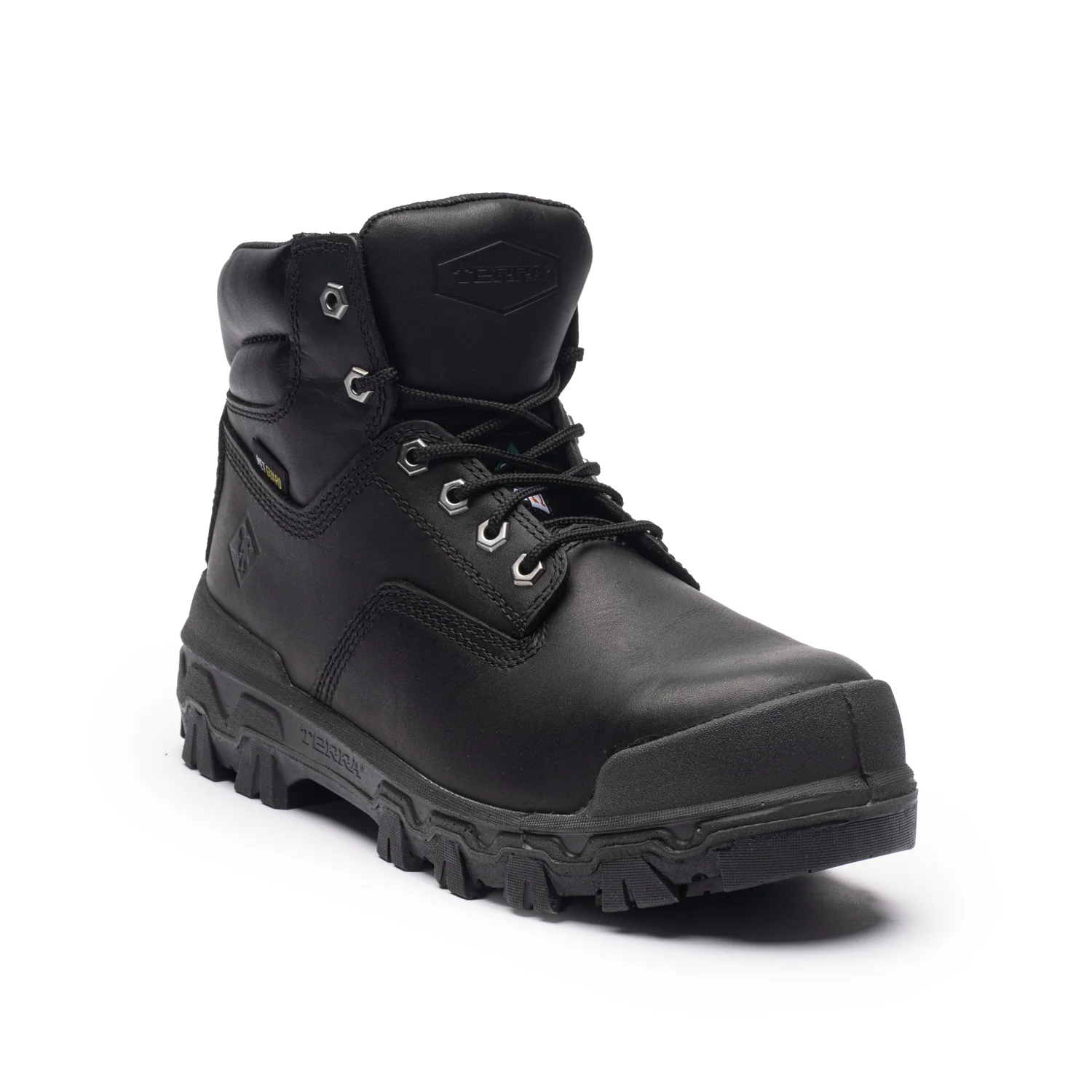 Sentry Men's 6" Composite Toe Metguard Work Boots 4NRWBK