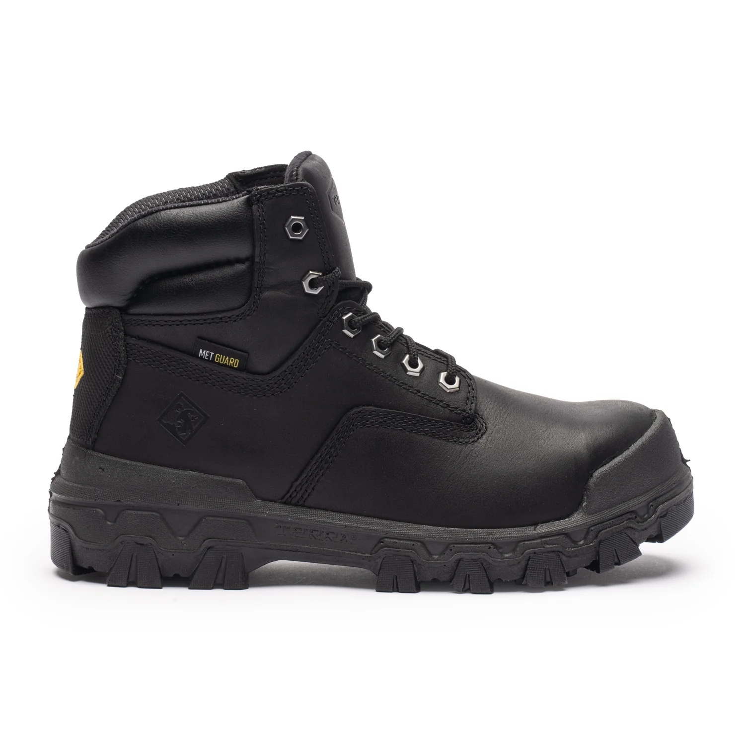 Sentry Men's 6" Composite Toe Metguard Work Boots 4NRWBK - Image 4