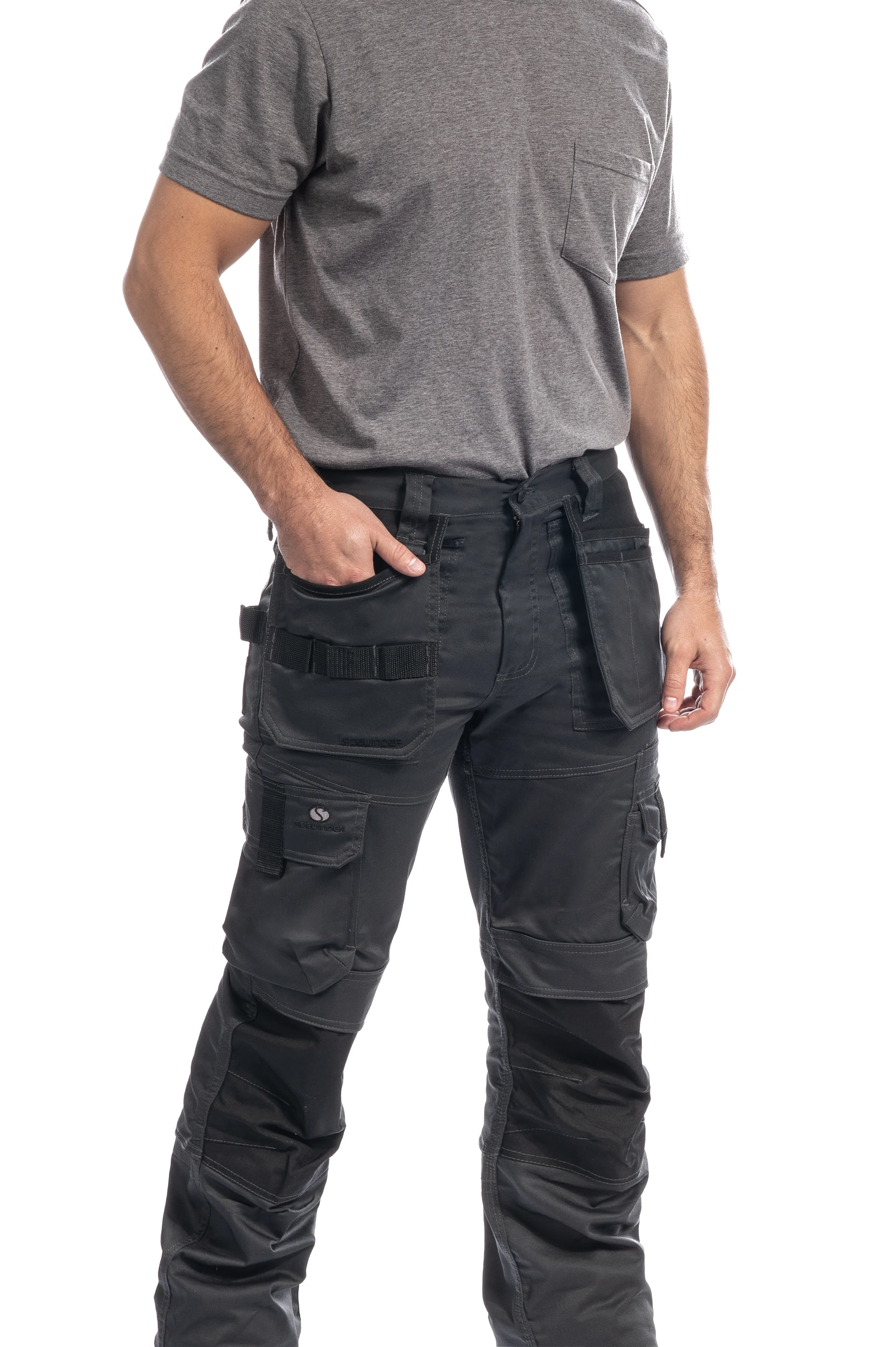 Stretch Utility Work Pants - P790GRY BUY 2 SAVE $20 - Image 2