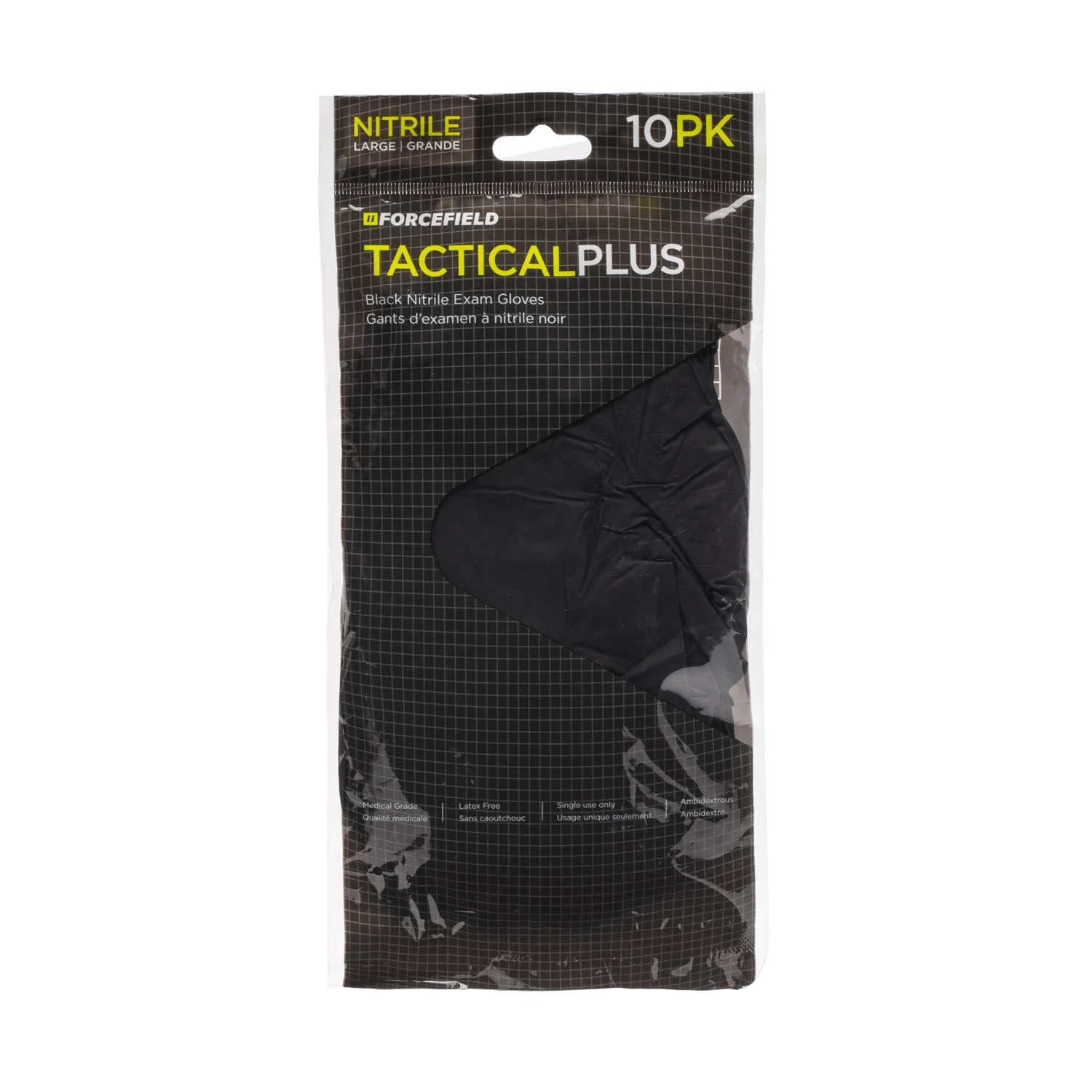 Tactical Plus Nitrile Disposable Gloves (10PK) - G77703BK - Image 3