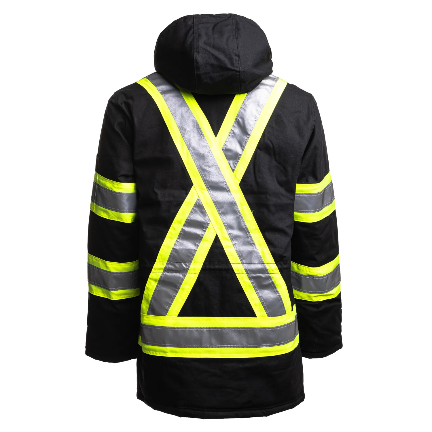 Safety Parka Hi-vis Black - S15711HVB - Image 2