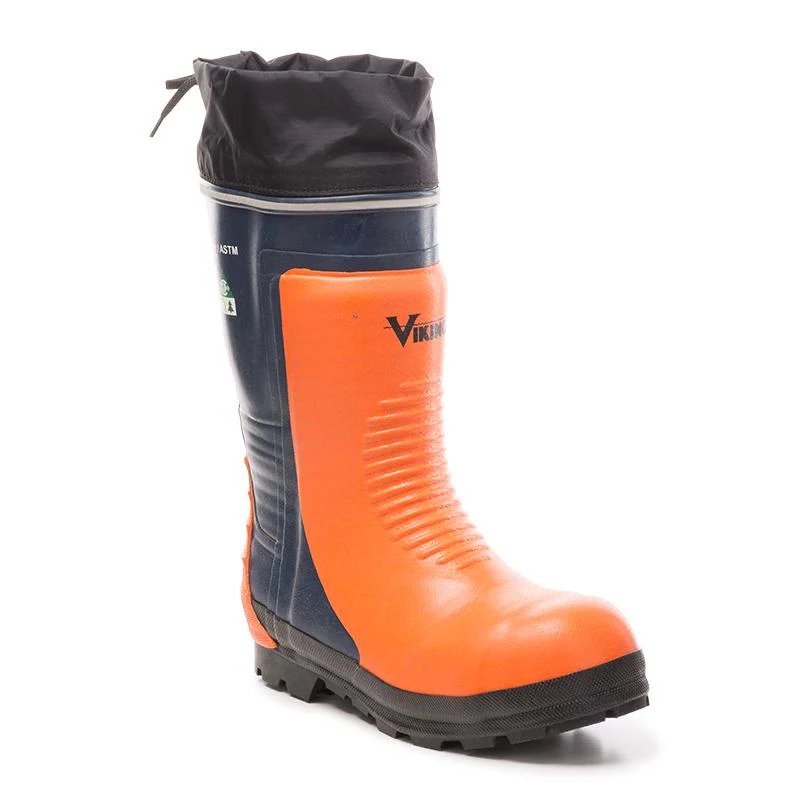 Chainsaw Men's 15" Steel Toe Rubber Work Boots VW58-1